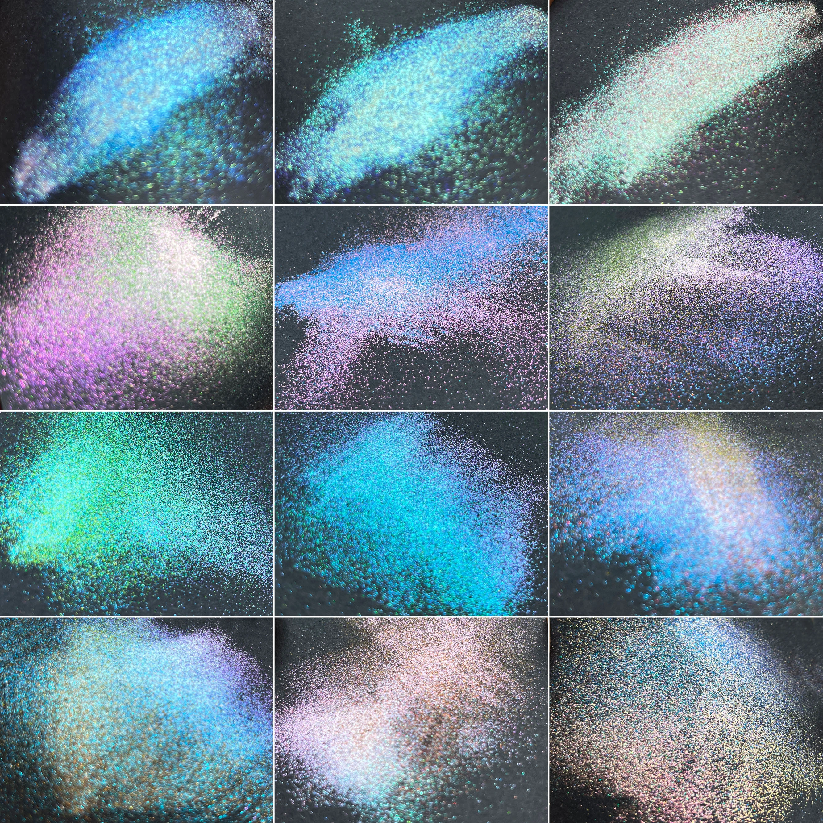 Oem Custom Shinning Aurora Creamy Eye Shadow Body Glitter For Makeup Cosmetic Eyeshadow Aurora Powder Glitter Powder 1
