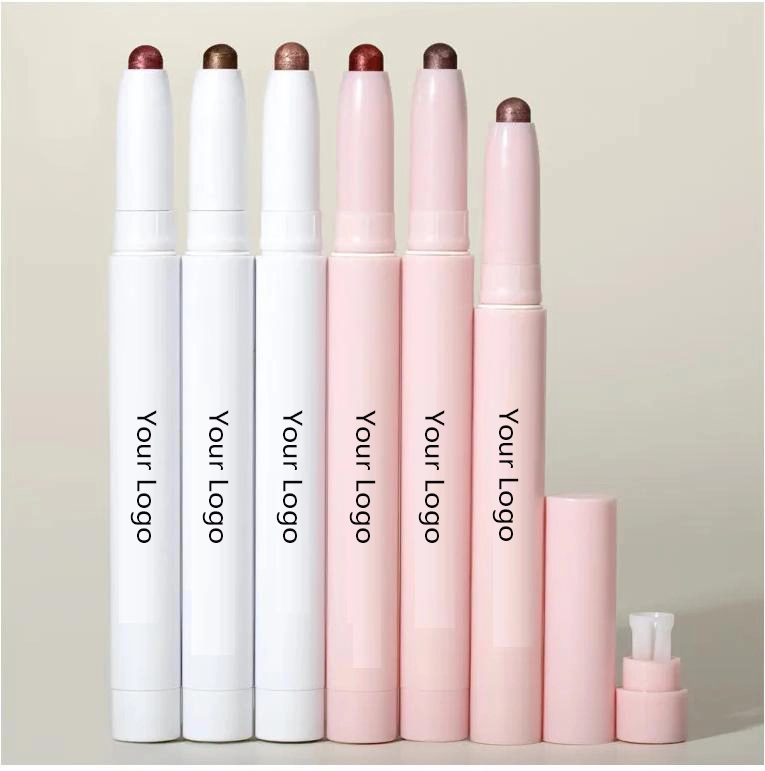 Mlm Custom Makeup Highlight Eye Shadow Pencil High Pigment Vegan Private Cruelty Long-lasting Eyeshadow Stick 1