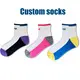 White Sports Socks for Men Thick by Huayang 4