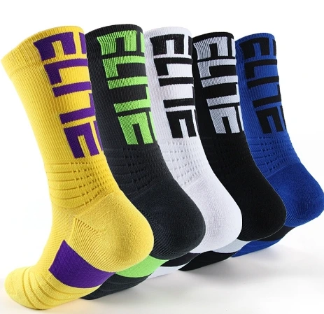 Custom Men's High Quality Sport Socks with Logo 1