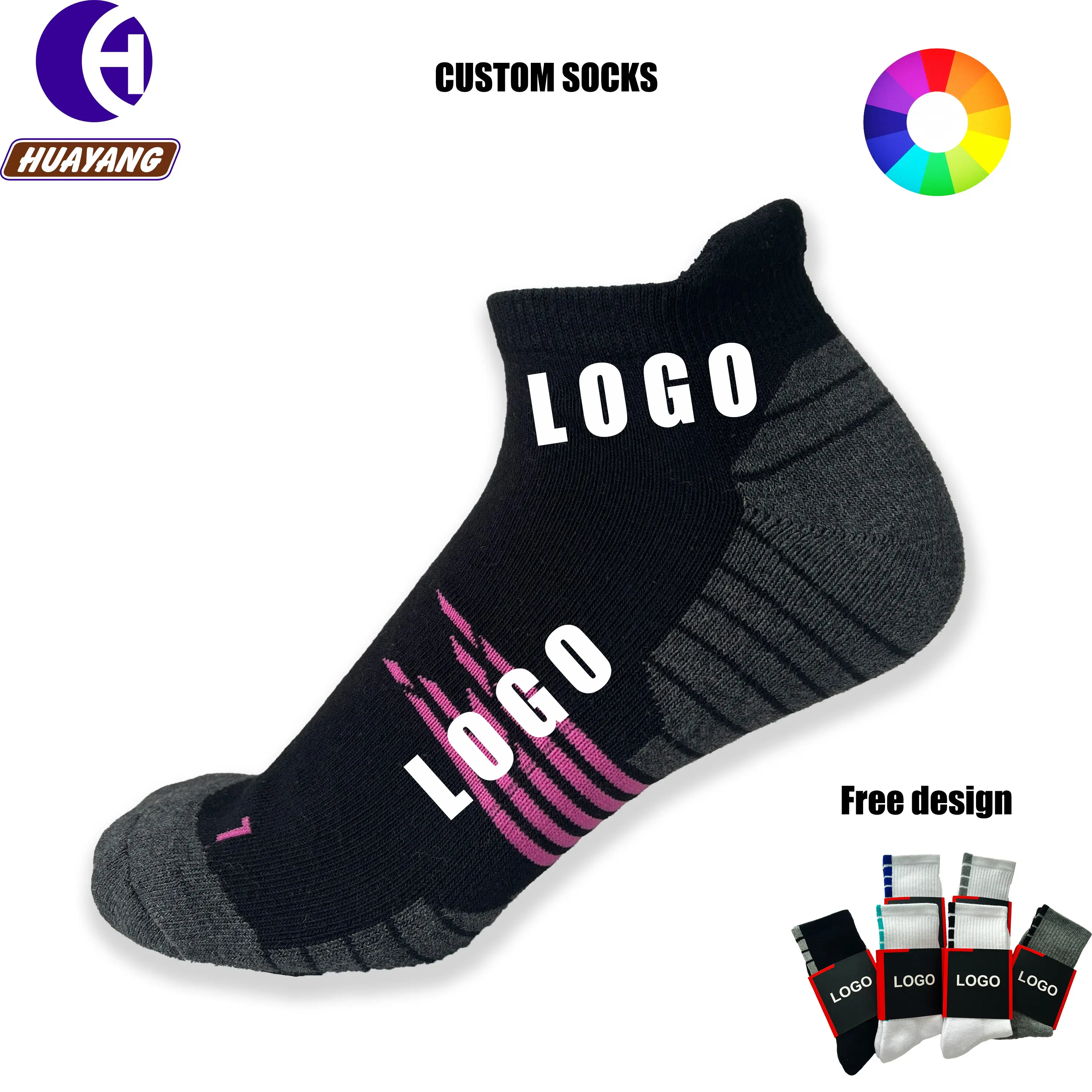 Mens Sweat Socks Customized Colors by Huayang 1