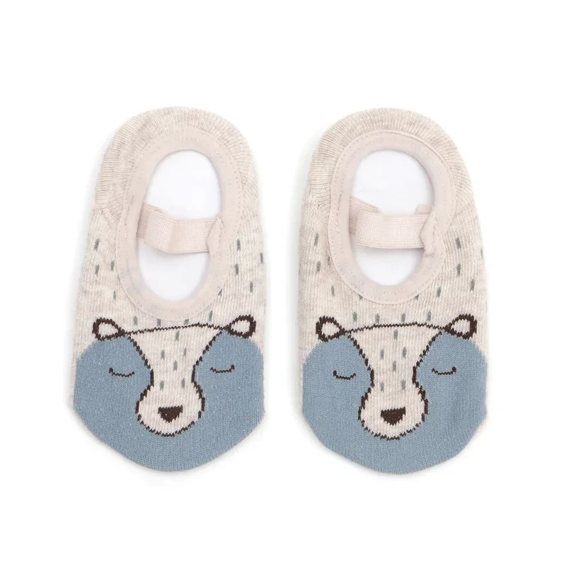 Custom Anti Slip Cotton Polyester Baby Socks 1