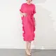 Sleeveless Pleated Gown Optional (You Can Buy Samples to Check the Quality Before Placing an Order) - - Pleats Clothing 3