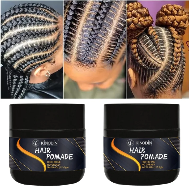 Pomade Rambut Private Label 113,5 g dengan Daya Cengkeram Kuat 4