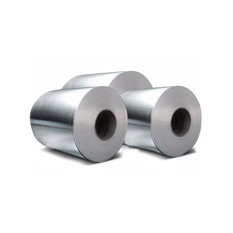 Bobina de Galvalume Aluzinc sumergida en caliente de 0,4 mm Dx51d Sgcc Z100g para placa de contenedor 1