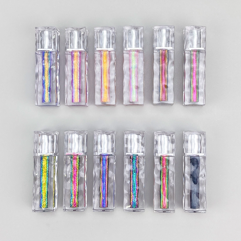 Mlm Custom Makeup Your Logo Lip Makeup Lipgloss Vendor Private Label Duochrome Custom Lip Gloss Glossy Chameleon Lipgloss 1