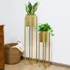 Metal Planters Hand Carved Wholesale - NEW IMAGE 1