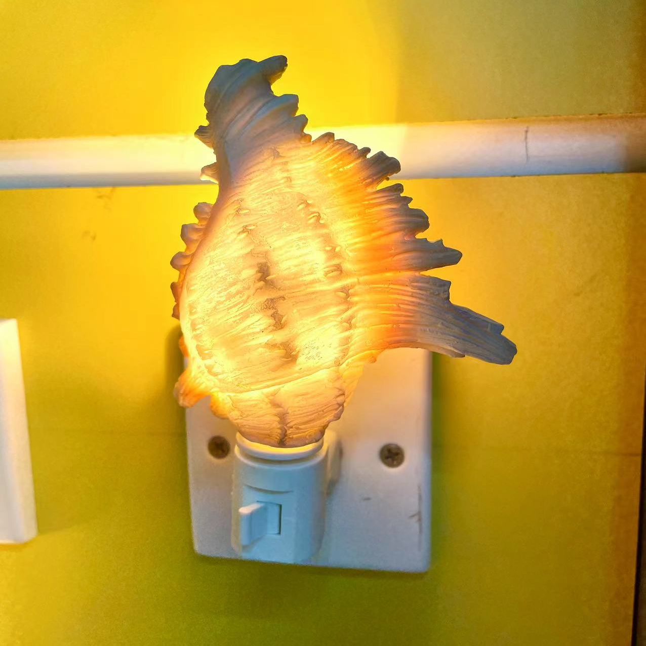 Gl-hl1 Creative Nordic Decorative Resin Conch Cute Night Light Lamp For Home Decoration Bedroom 1