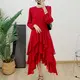 Pleated Short Gown Western Union by Pleats Clothing 2