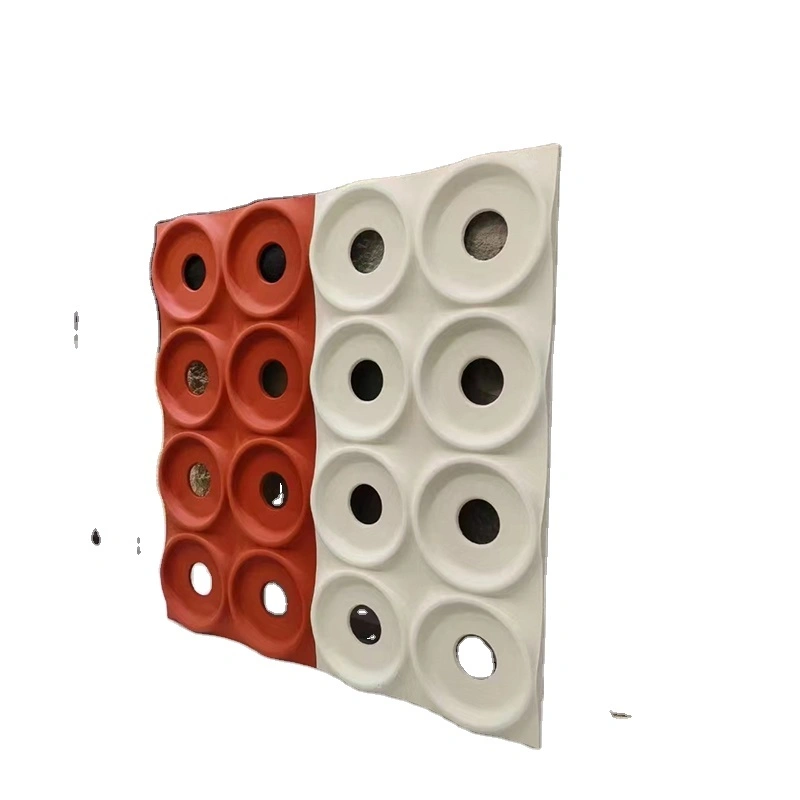 Lightweight Exterior 3d Pu Panel Polyurethane Block Component Panel For Background Wall Partition 1