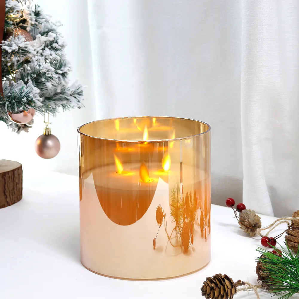 Flameless Candles with Remote Home Garden Wedding Parties Birthday - - NEW IMAGE 2