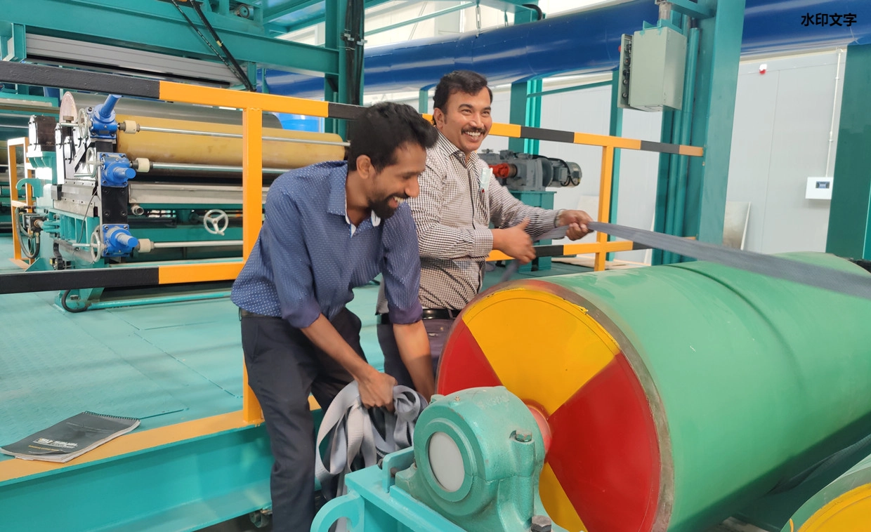 color-coating-line-running