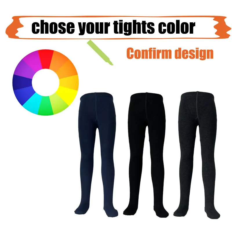 Kids Pantyhose Solid - - Huayang 6