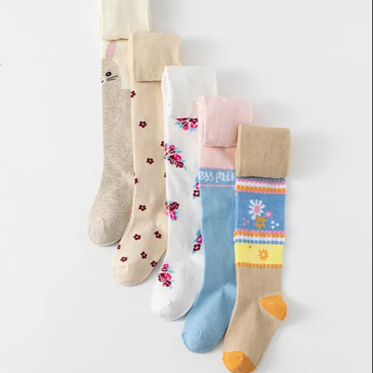 Custom Children Kids Cotton Tights Pantyhose 0-10 years 1