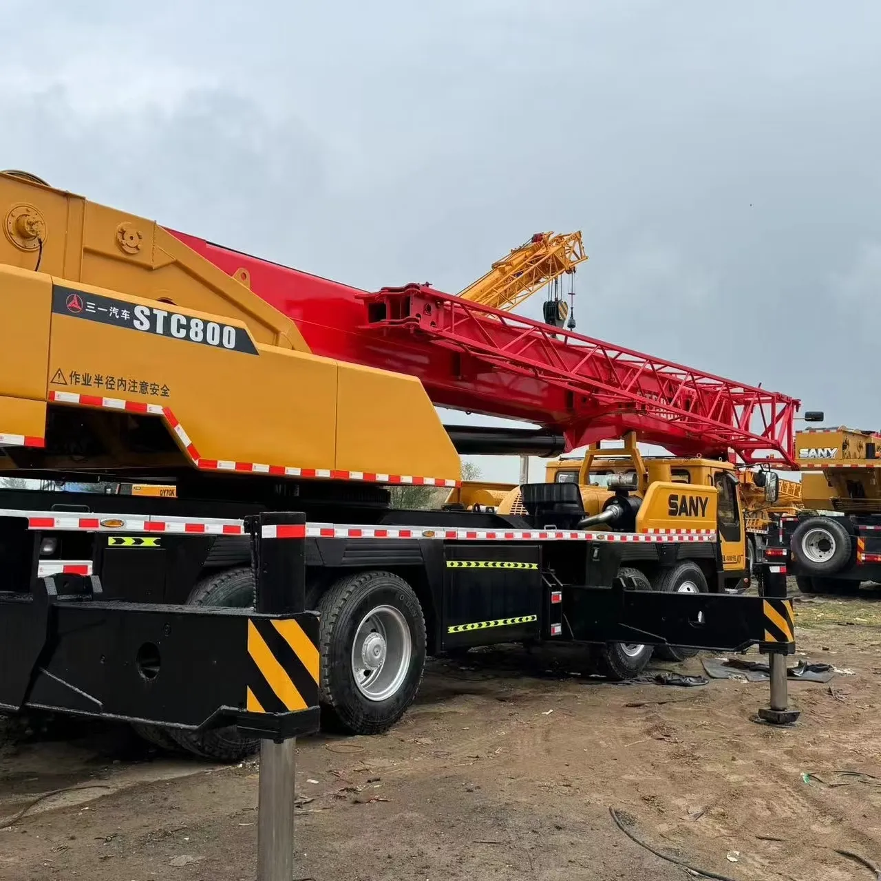 KXTJ Excavator Second Hand Mobile Cranes for Sale Sanycompany 2