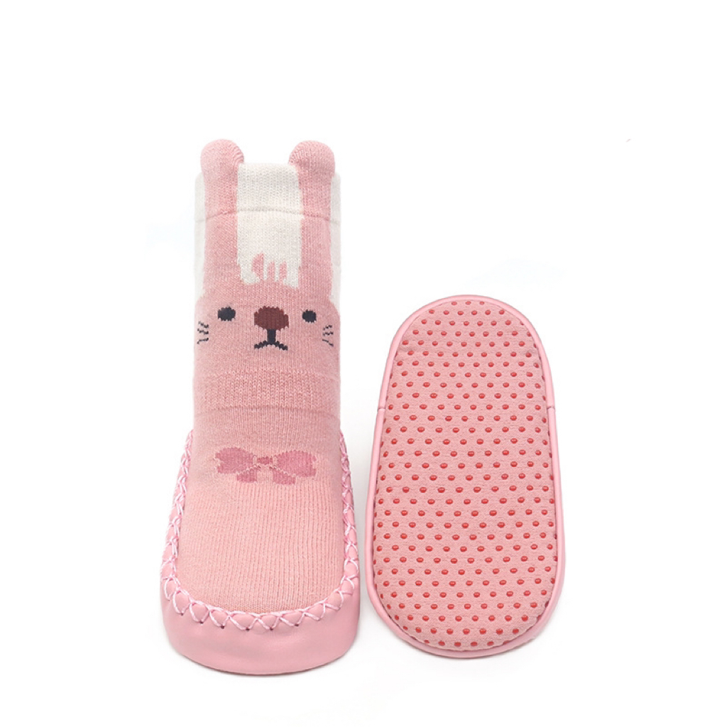 Soft Cotton Anti-Slip Baby Socks for Outdoor Wear 1
