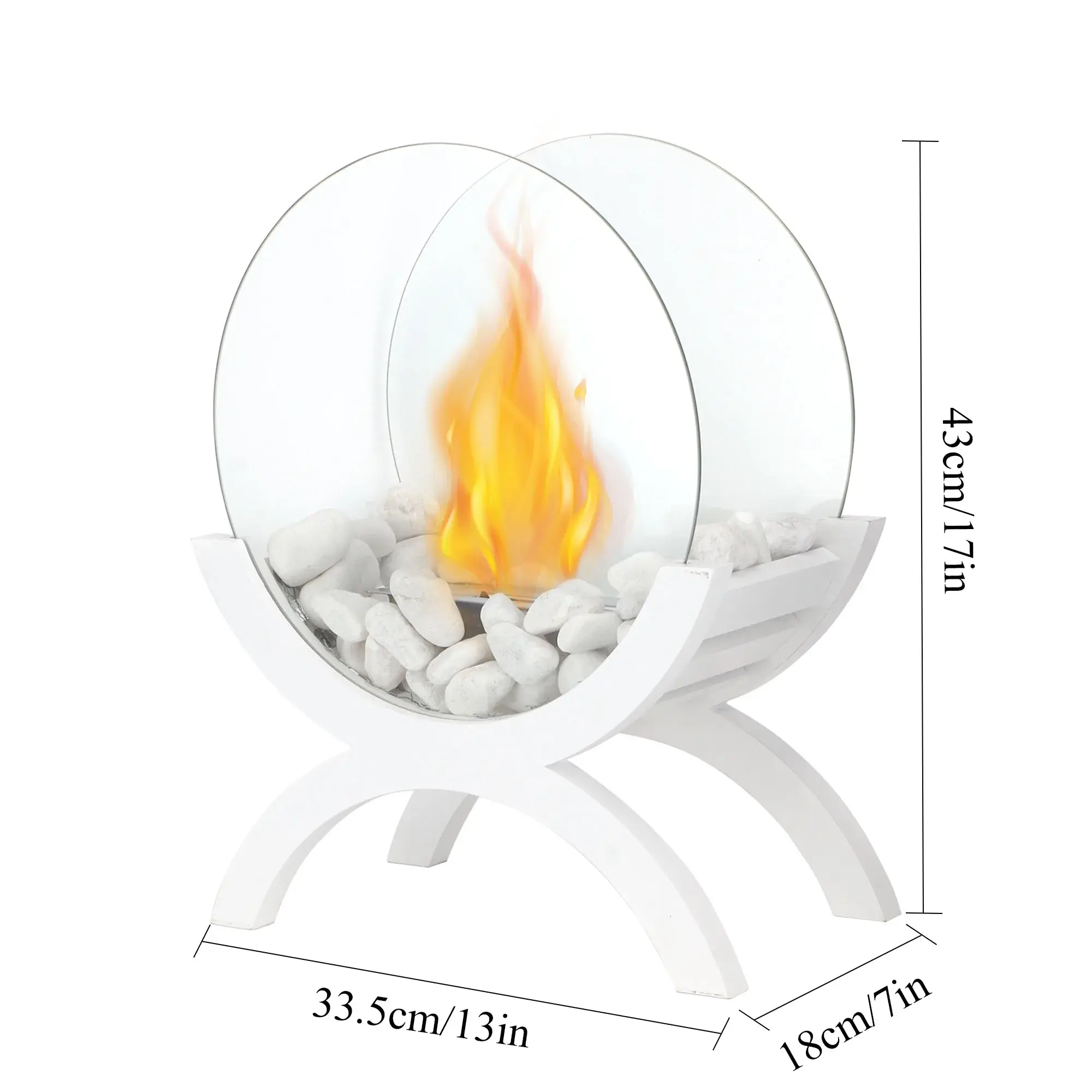 Outdoor Table Top Fire Place Ethanol Fireplaces by NEW IMAGE 6