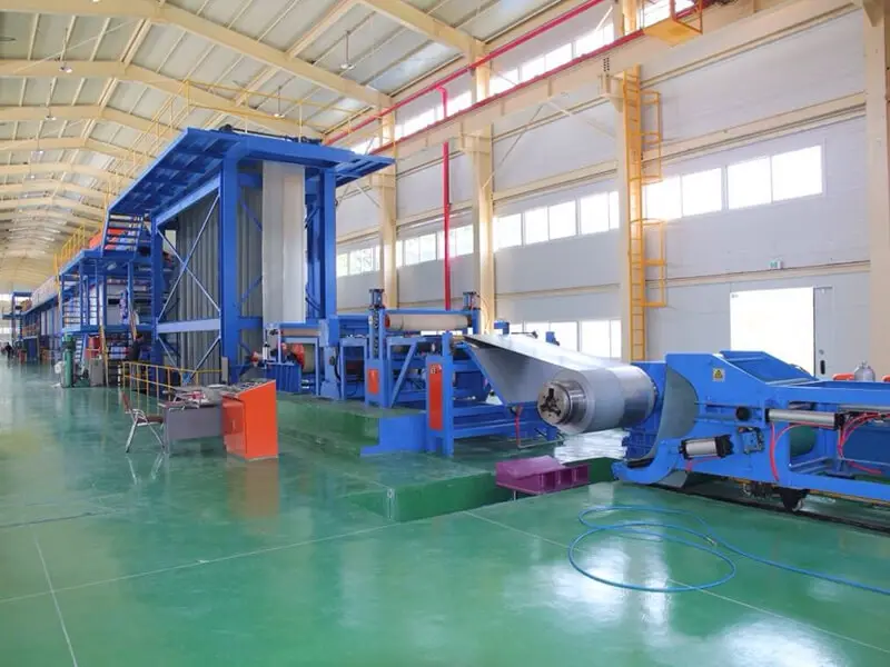 Latest Color Coating Line Process Wholesaler 2