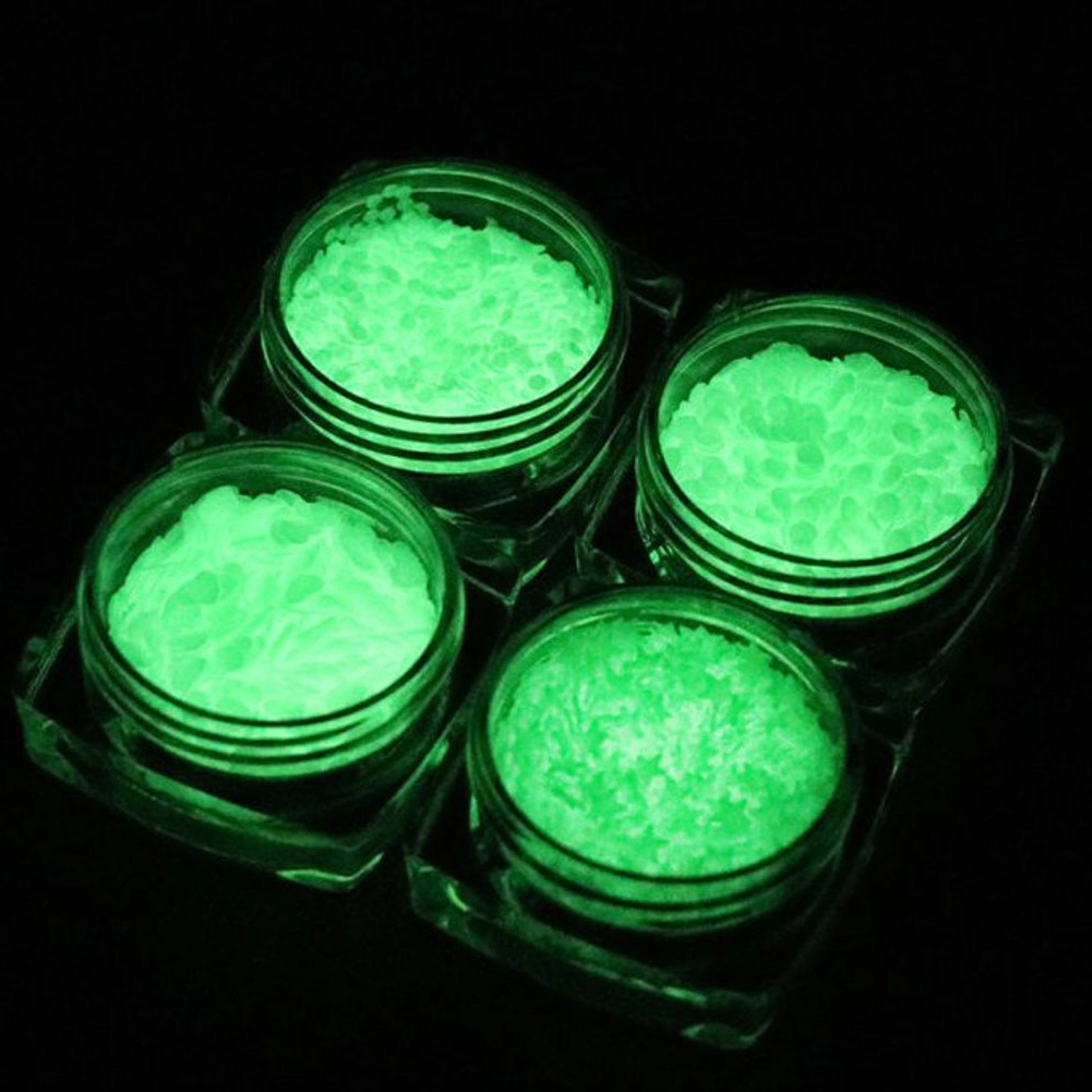 1 Kilogram Halloween Nail Dust Glitter Glow In Dark Luminous Chunky Glitter For Body,Face,Festival Party Decoration 1