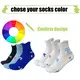 Mens Athletic Socks Black None - - Huayang 3