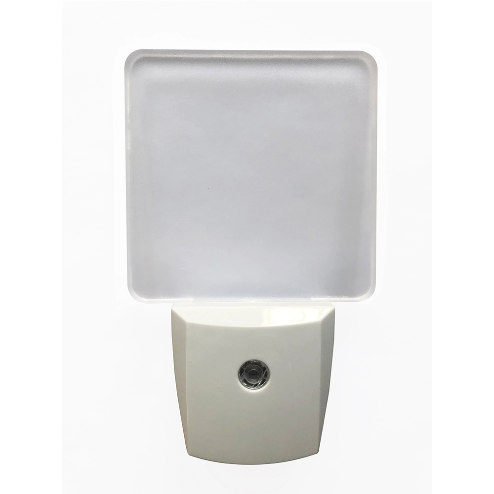 Creative Custom Acrylic Led Night Light White Color Blank Acrylic Plug In Led Sensor Wall Lamp 1