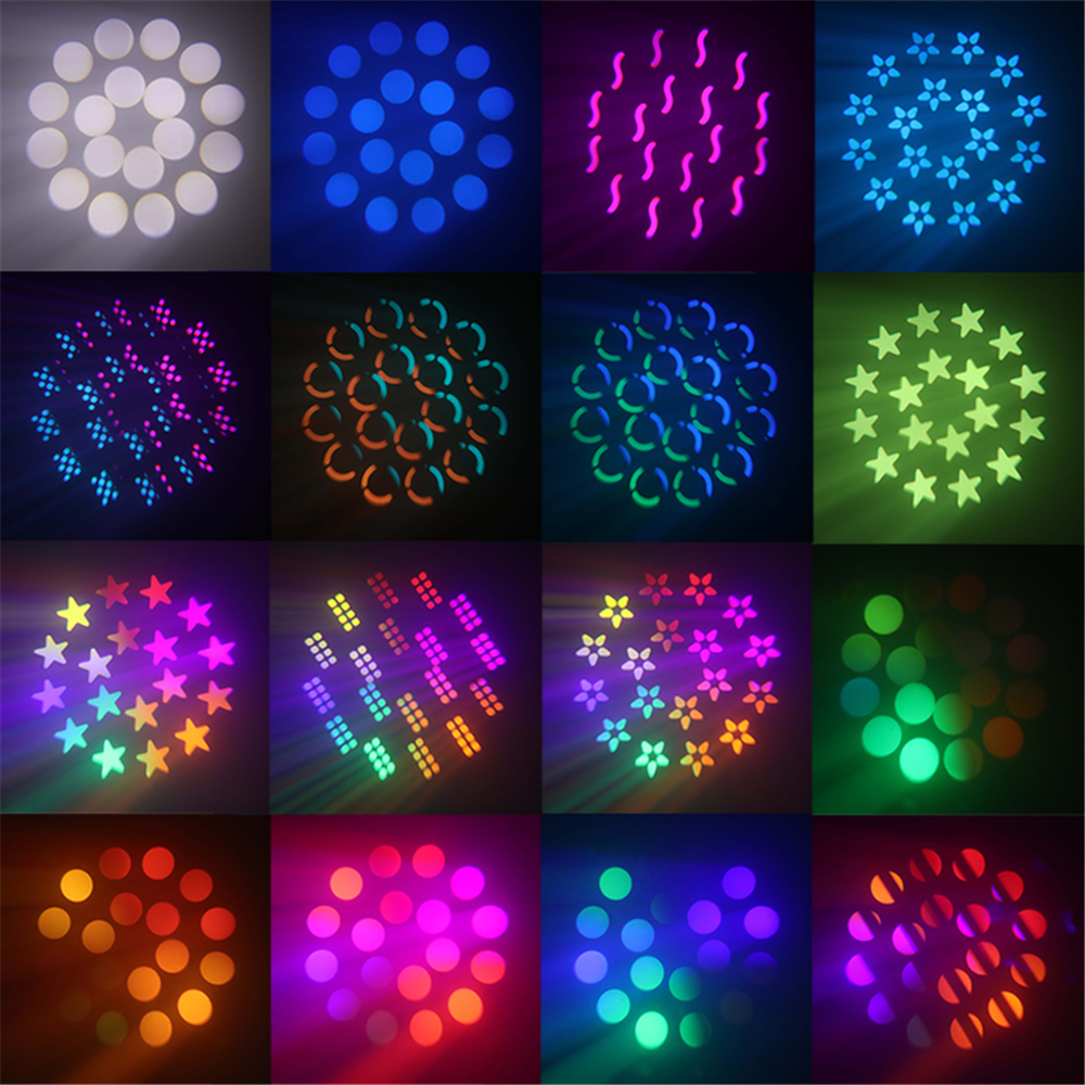 ミニ シ​​ャーピー ビーム LED 200 ワット DMX スポット RGBW ムービング ヘッド ライト 6