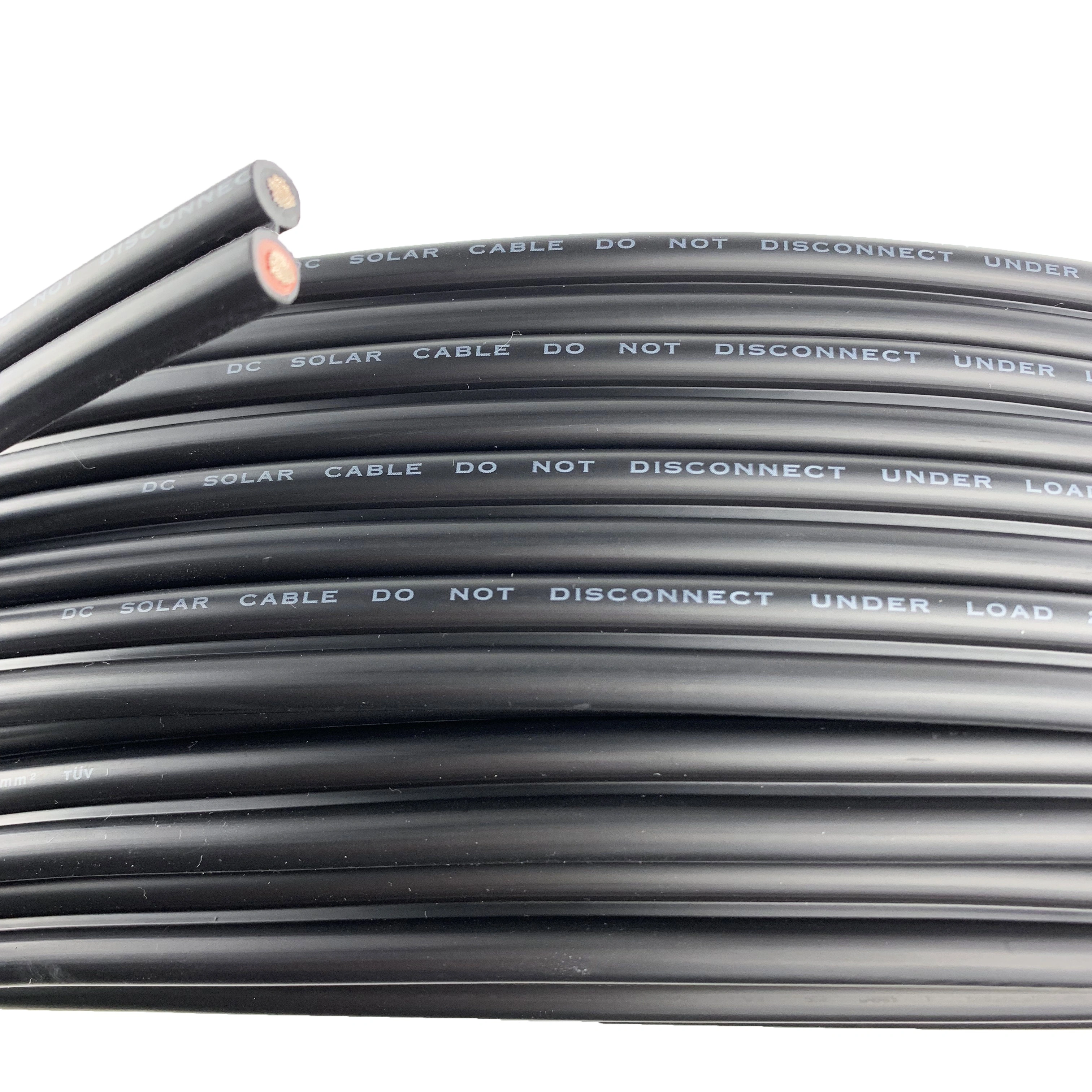 Pntech Factory Price Red Black Solar Dual Core Cable 62930 Iec131 2x2.5mm2 Cable Solar De 6mm2 1