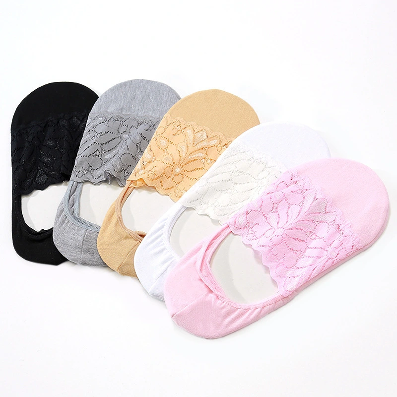 Ladies Summer Lace Cotton Socks - Free Sample and Customized Packaging 1