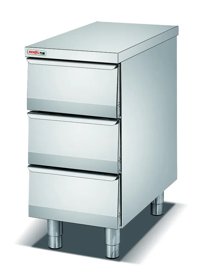 Stainless Workbench with Drawers S/s Storage Cabinet by WANCHU 4