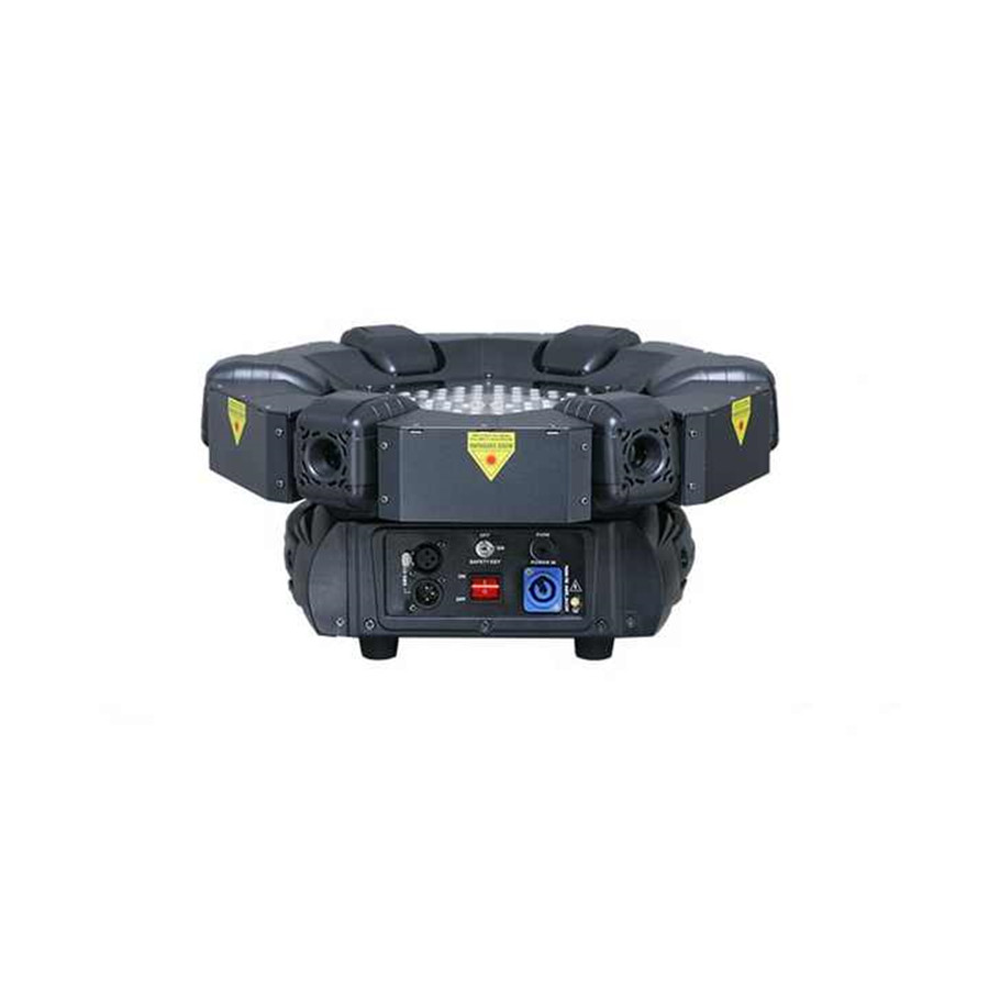 Lumière laser à tête mobile LED RVB 12 W 1