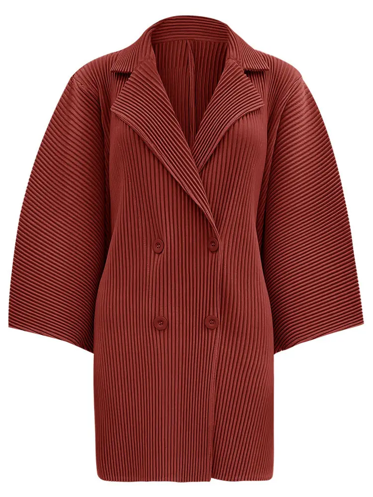 Womens Pleated Jacket About 5-10Days - - Pleats Clothing 3