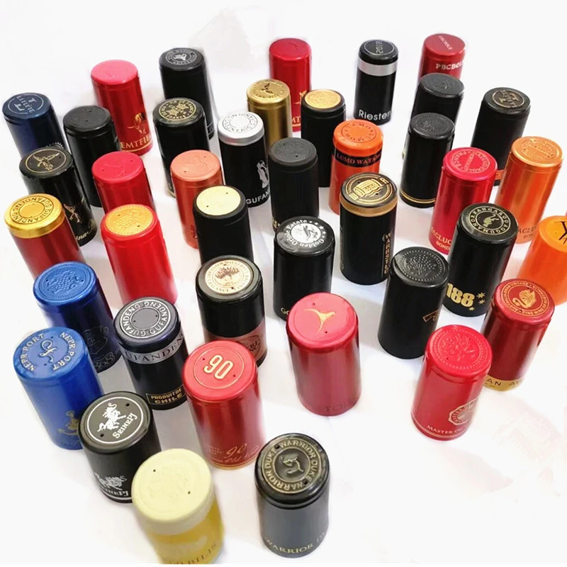 Red Wine PVC Heat Shrink Bottle Cap - Professional Manufacture 1
