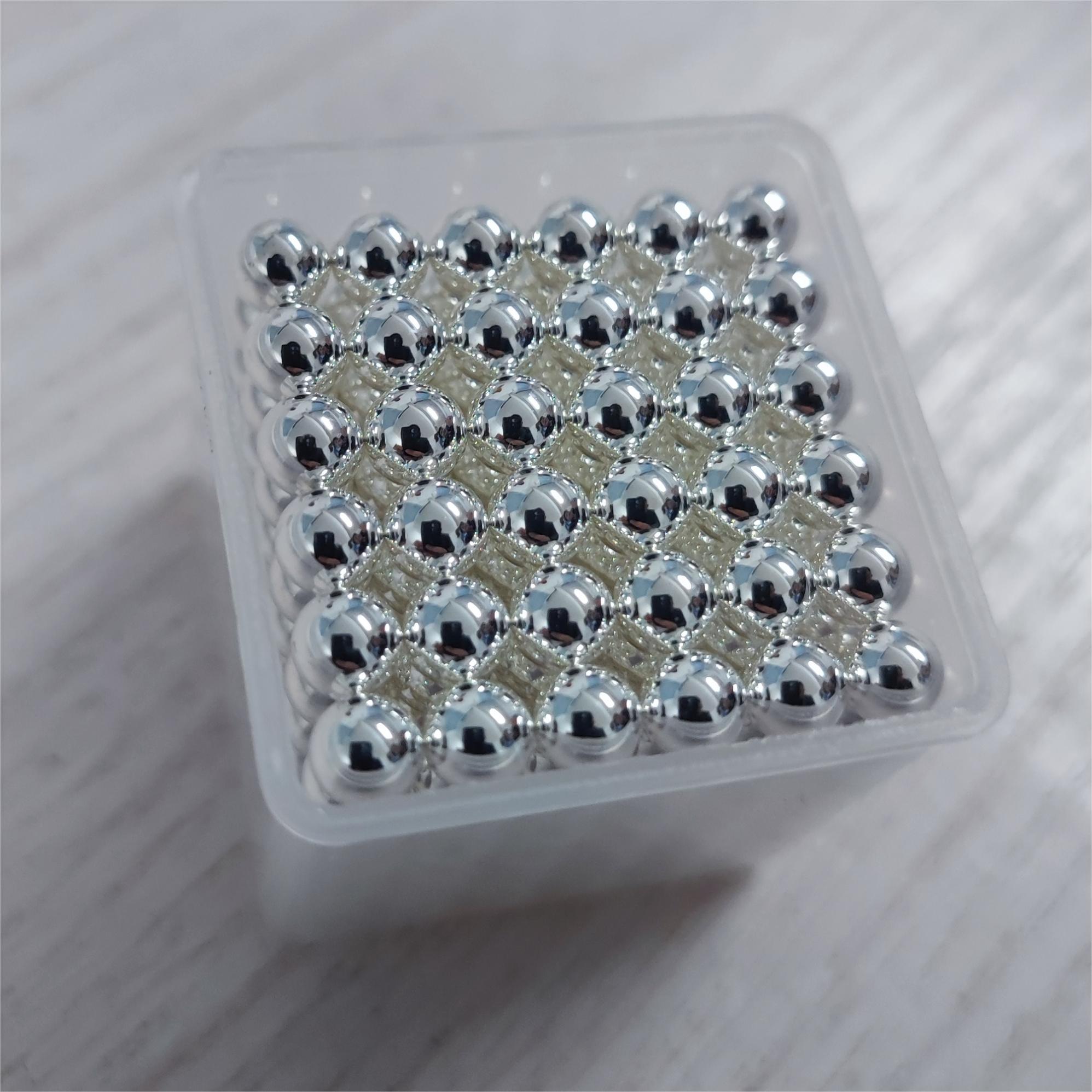HUANLIN Custom N35 Grade Permanent Neodymium Composite with Welding Service Cylinder Ring Block Shapes Magnet Balls 5