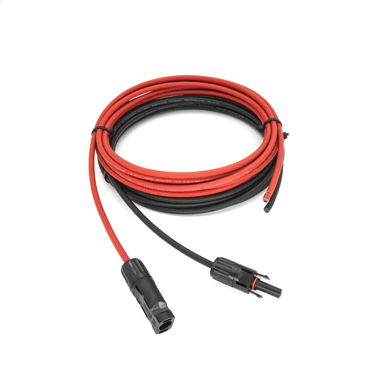 Dustproof 4mm2 30A 5m Solar Extension Cable with Solar Photovoltaic Connectors - Solar PV Extension Cable and Extension Cable 1