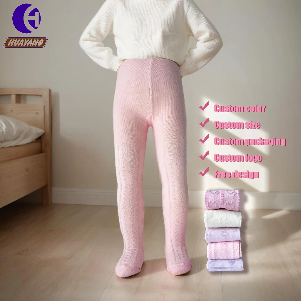 Custom Logo Children's Tights For Girls 1