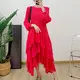 Pleated Short Gown Western Union by Pleats Clothing 4