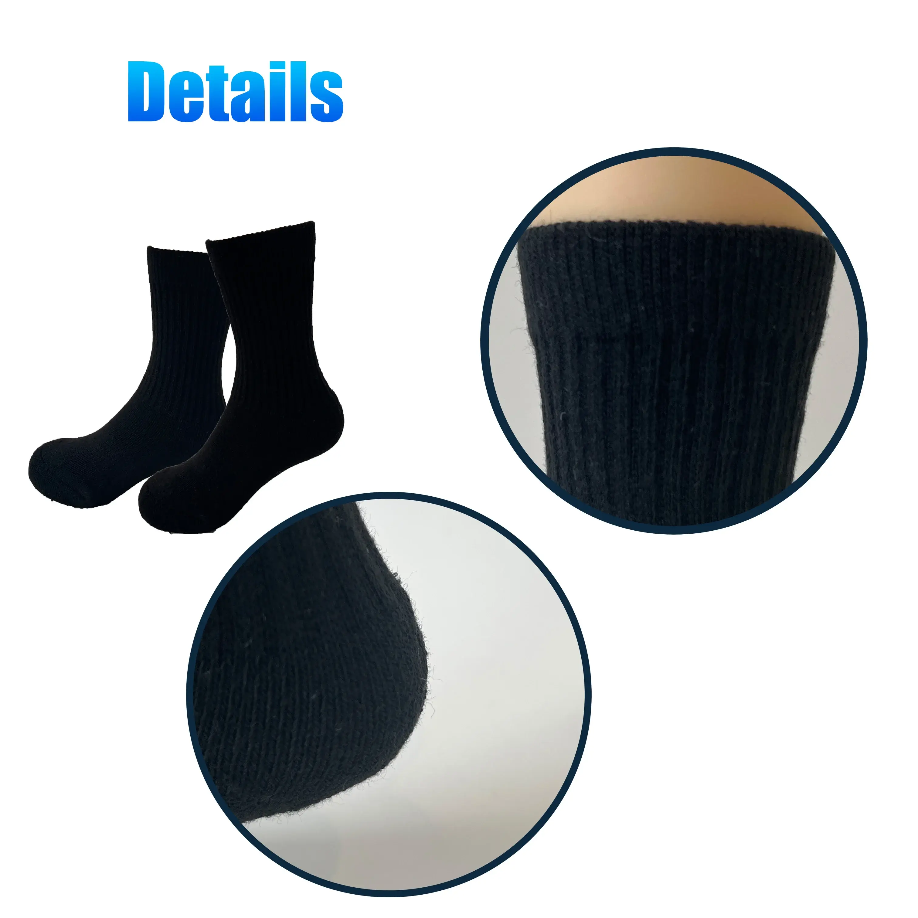 Organic Cotton Socks Regular - - Huayang 3