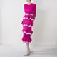 Red Pleated Gown Fast Shipping to Over 200+ Countries & Regions. by Pleats Clothing 6