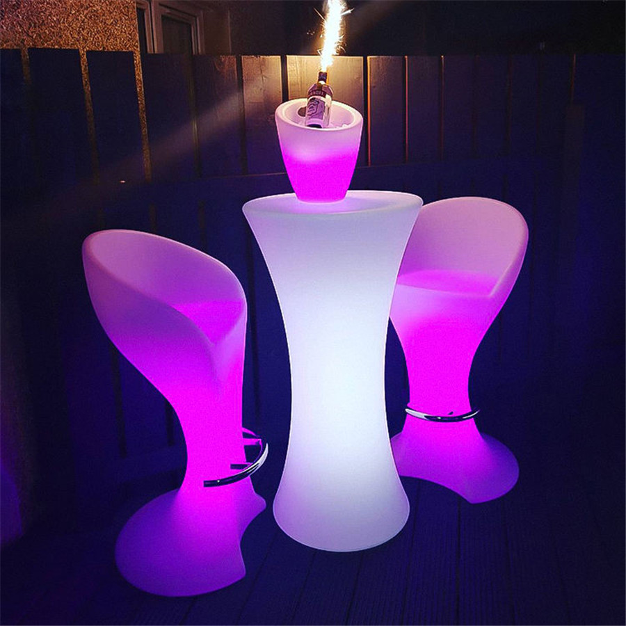 Tables de bar LED commerciales pour la maison et les lieux d'accueil 2
