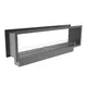 black ethanol fireplace