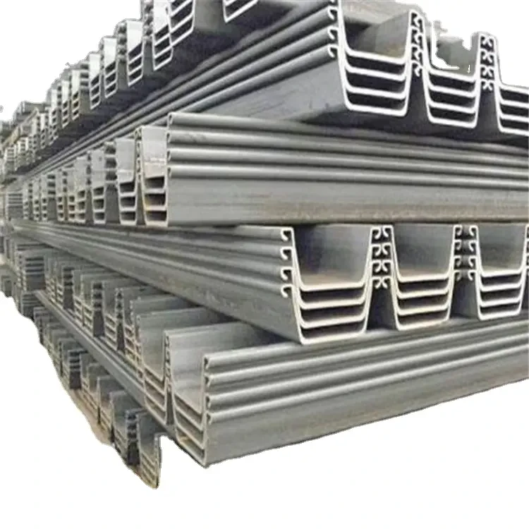 Pila de chapa de acero tipo Z de 10,5 mm tipo 2 Sy295 Q235 laminada en caliente - Precio asequible 1