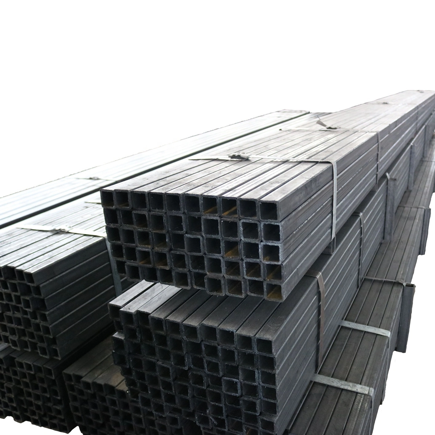 Q195 Low Carbon Steel Square Tube Rectangular Hollow Tubular Steel Pipe 1
