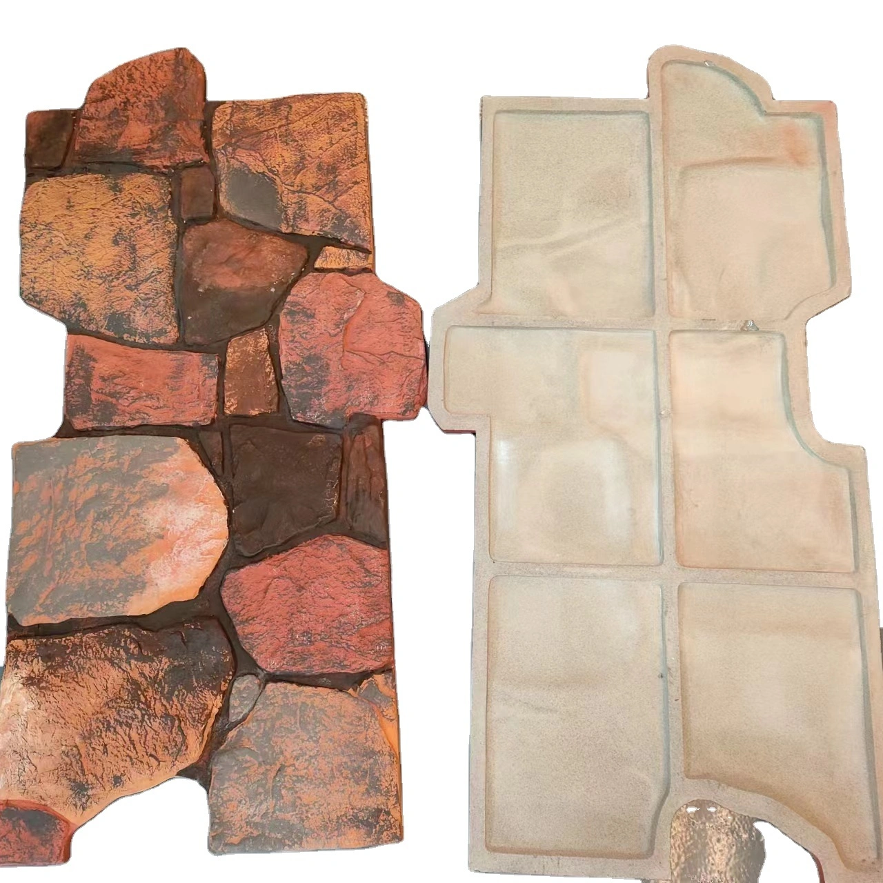 Lightweight Pu Stone Panels 600*1200 Mm Lightweight Faux Polyurethane Stone Panel Thin Thick Mushroom Stone Panel For Decoration 1