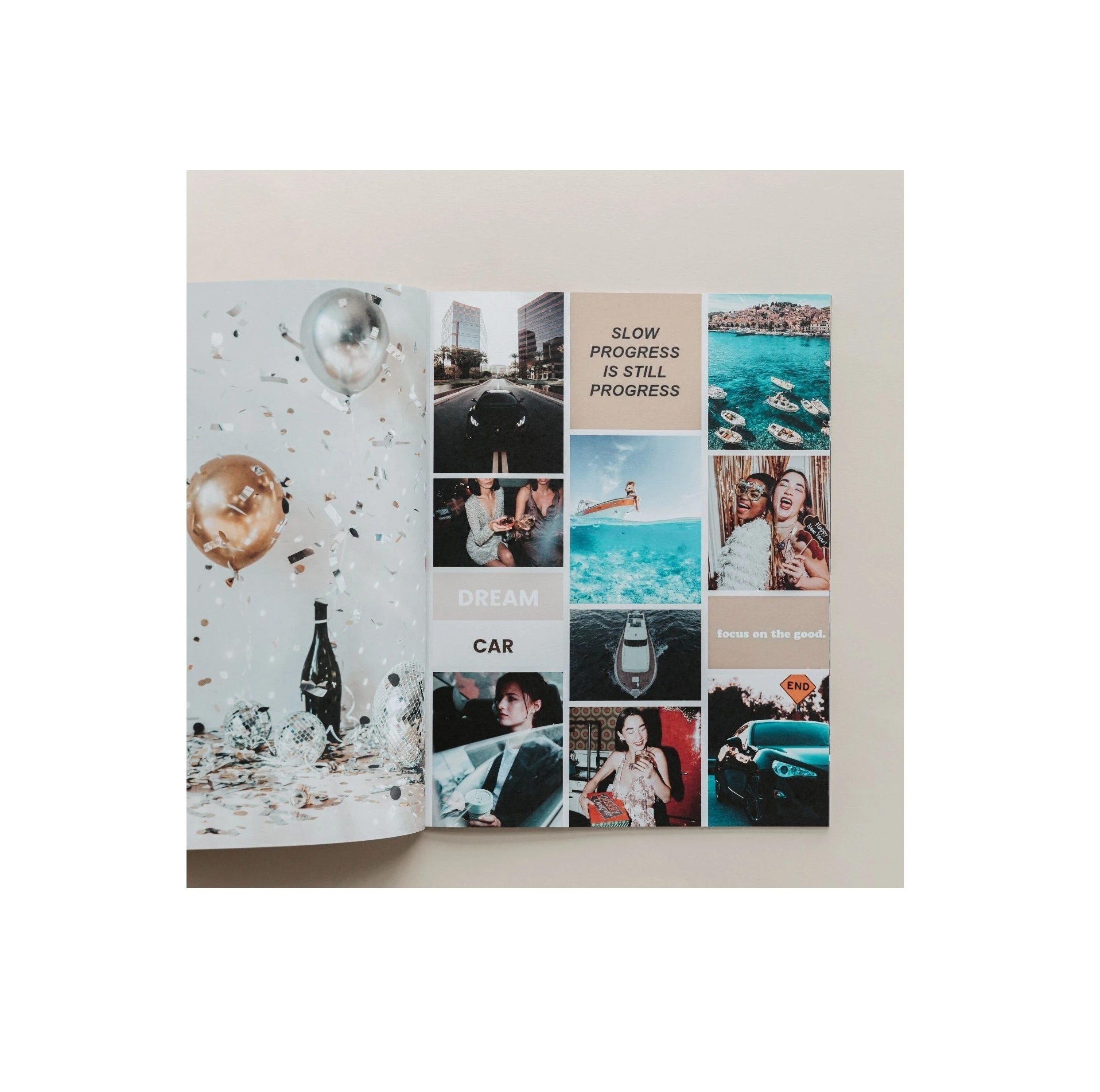 A4 Vision Board Notebook 1