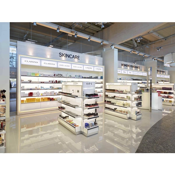 Meubles de présentation de parfumerie modernes et personnalisés, décoration intérieure 1