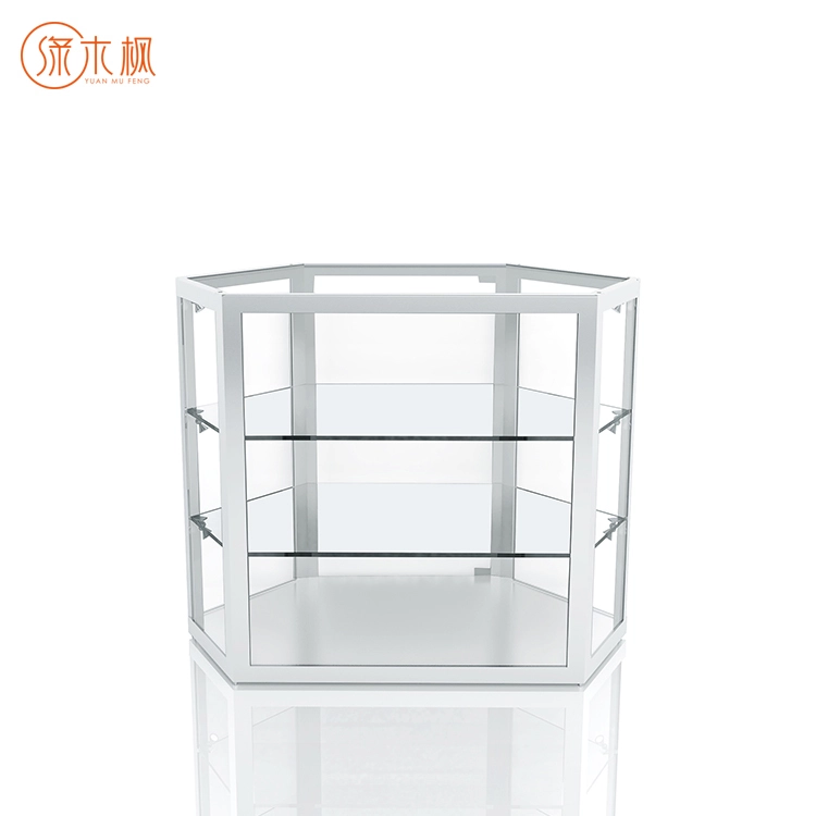 Custom High Quality Glass Showcase for Smoke Store Display YMF-136 Modern 1