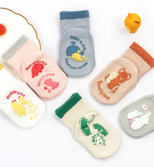 Custom Anti Slip Cotton Comfort Baby Socks - Hot Sale 1