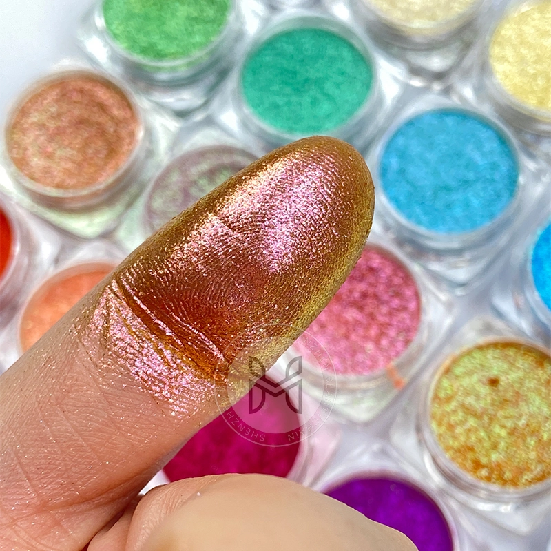 New Cosmetic Makeup Pigment Waterproof Eye Shadow Powder Low Moq Dry Beauty Makeup Glitter Eye Shadow Palette Regular Size 1 Pcs 1