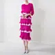 Red Pleated Gown Fast Shipping to Over 200+ Countries & Regions. by Pleats Clothing 5