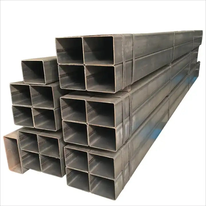 Q235b Carton Steel Square Pipe & A36 A53 Carbon Steel Rectangular Tube for Construction 1
